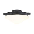 thumbnail image 3 of Savoy House 2-Light Fan Light Kit in Flat Black, 3 of 9