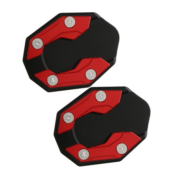 unbranded 2Ud Accesorios Para Soporte Lateral De Motocicleta Con Material Resistente Y Fijación Estable
