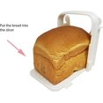 thumbnail image 4 of Trancheuse à Pain, Guide de Coupe Réglable pour Pain Maison, Bagel, Rôtissoire, Gâteau, Pain Sandwich, Découpe, Moule Compact Pliable, Outil de Fabrication de Pain à Main avec Épaisseur de 4 Tranches, 4 of 5