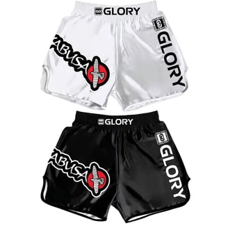 MRX MMA Fight Shorts - Taslan Fabric With Stretch Panels, Dragon Print, Black-Grey