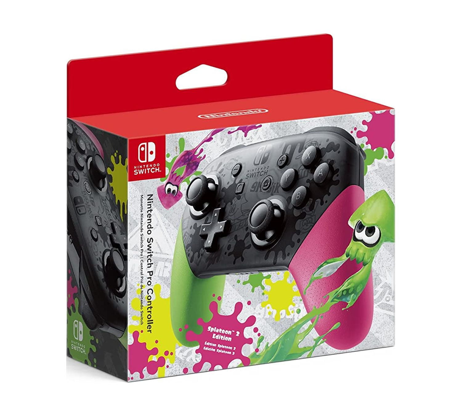 Nintendo Switch Splatoon 2 Japanese Import Pro Controller