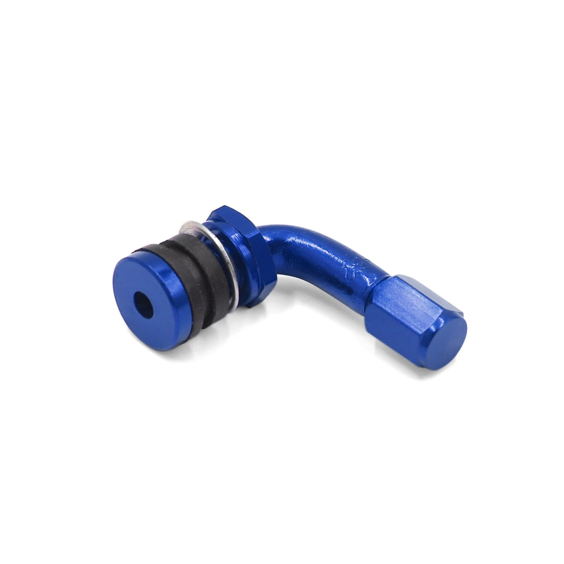 Blue Aluminium Alloy Wheel Tubeless Tire Valve Stem Adapter for
