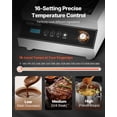 thumbnail image 3 of VEVOR Portable Commercial Induction Cooktop 5000W Countertop Burner 16 Temp Levels, 3 of 9