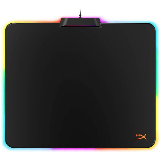 Fury Ultra – RGB Gaming , Medium, 360° RGB Lighting, 20 RGB LED Zones, Low Friction Hard Surface, Anti-Slip Rubber Base