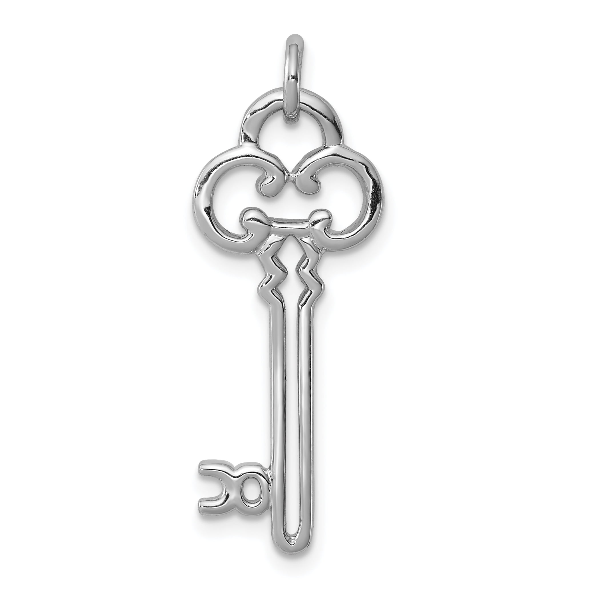 Cross Pendant Black Onyx Simulated Mother of Pearl .925 Sterling Silver Charm