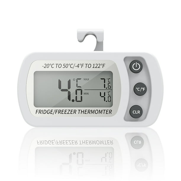 TureClos LCD Refrigerator Accurate Thermometer Fridge Temperature Room