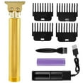 thumbnail image 1 of Hair Clippers for Men Cordless Hair Trimmer Professional Electric Hair Trimmer T Blade Beard Trimmers for Barber Haircut & Grooming Kit Low Noise with 4 Guide Combs, 1 of 7