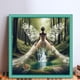 thumbnail image 2 of Kit Punto Cruz para Niña Bordado Con Hilo Algodón Ecológico 14CT Arte 50x50cm, 2 of 9