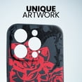 thumbnail image 2 of DARK ROSE (SLIM) Goth Skull Design - Cool Case for Men - Skulls Art Cover - Slim and Flexible (iPhone12ProMax), 2 of 5