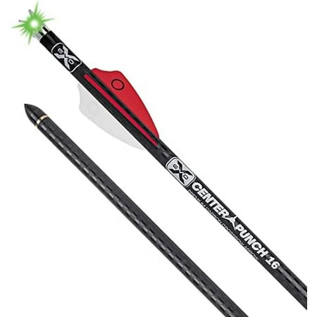 16-Inch EVO-X Alpha-Blaze Lighted Carbon Crossbow Arrows (3-Pack)