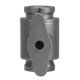 thumbnail image 4 of Válvula de ventilación G1/4, válvula de bola de agua con dientes interiores de latón, Control de vía fluvial (plata) Ehuebsd Para estrenar, 4 of 7