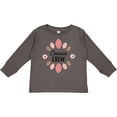 thumbnail image 3 of Inktastic Cousin Crew with Pink Flowers Girls Long Sleeve Toddler T-Shirt, 3 of 5