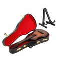 thumbnail image 1 of Miniature Guitar Model Exquisite Basswood Mini Electric Guitar for Home Instrument Decoration 7.9in, 1 of 4