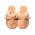 thumbnail image 4 of Zapatillas de algodón de invierno para hombre y mujer, zapatillas de felpa cálidas con esquinas afiladas para interiores, zapatillas de algodón para parejas al aire libre Wmkox8yii  hj789, 4 of 6