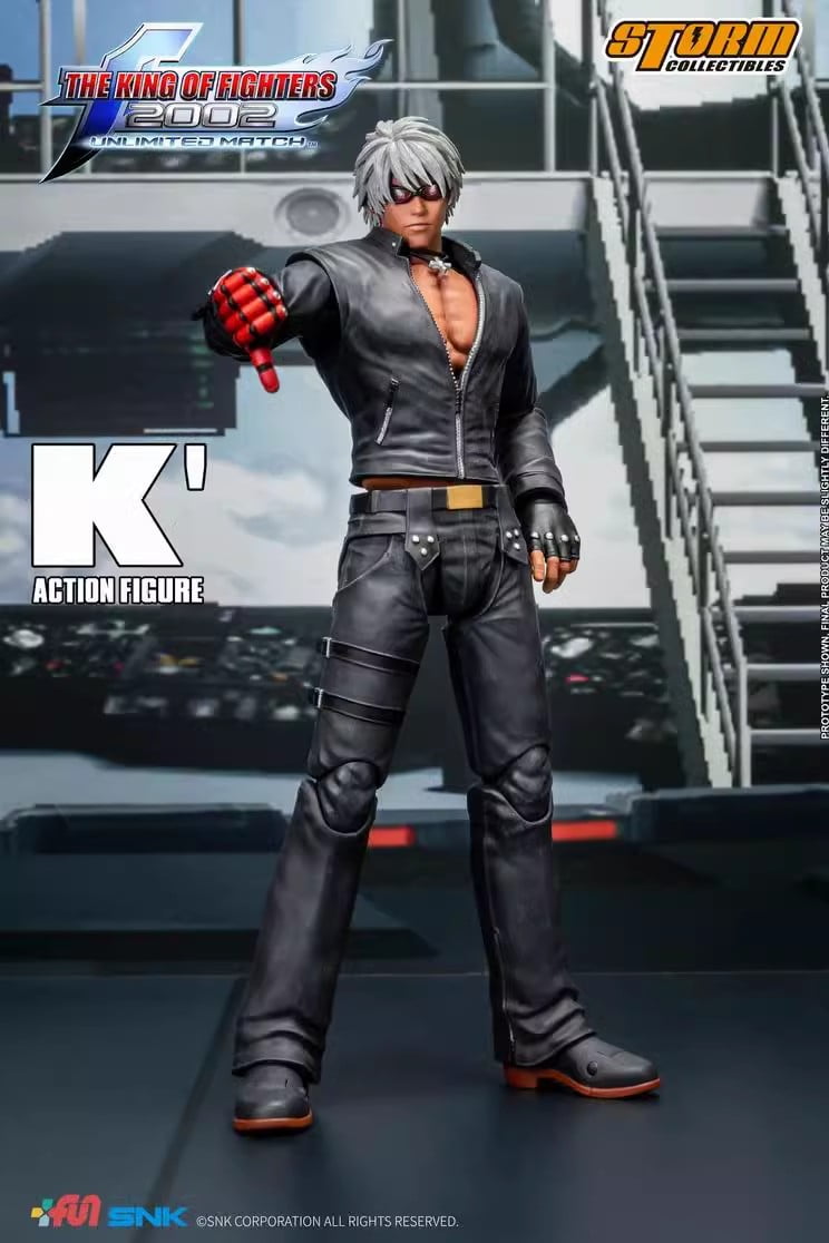 Storm Toys 1/10 ザ・キング・オブ・ファイターズ SKKF10BU フィギュア専門店 -ソダチトイズ / Storm Toys K' - The King of