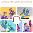 thumbnail image 3 of HORIALENCE 2 Pcs Sangle de Transport en Nylon Rouge pour Patins à Roulettes et Bottes de Ski, 3 of 5
