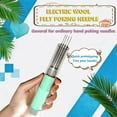 thumbnail image 4 of ABPETE Electric Felting Needle Machine, Wool Felting Tool, 1-7 Needles with Speed Control, Easy Needle Change, for Quick Felting, DIY Wool Painting and Felted Craft Work, 4 of 6