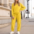 thumbnail image 5 of Evdexr Sweatsuits Womens 2 Piece Outfits Zip Up Long Sleeve Hooded Jacket & Pants Outfits 2026 Fall Drawstring Workout Travel Tracksuits with Pockets S, 5 of 6