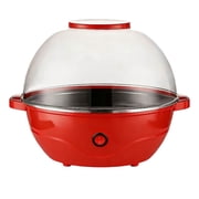 HonestMatter Stir Crazy Popcorn Popper, Electric Popcorn Machine, Stirring Popcorn Machine, Automatic Mixing Machine For Families, Red 110V