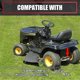 thumbnail image 4 of ATV Hitch Attachments with 2 Bolts, Black Coated Multifunctional Receiver Hitch, 4 of 5