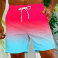 thumbnail image 3 of Iyufng Mens Shorts with Pockets,Men's Shorts Drawstring,Men's Special Print Beach Casual Trouser Shorts Pants, 3 of 6