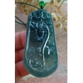 thumbnail image 2 of Icy Green Natural A Jade jadeite Pendant Dragon Necklace 677031 TN, 2 of 10