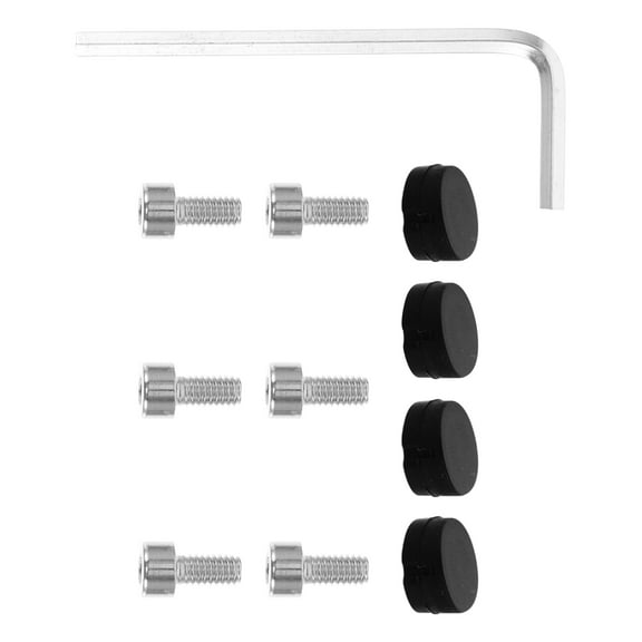 SWETRACE 1Set Metal and Rubber Fork Cap Assembly for Electric Scooter Front Forks Protection Shell Parts