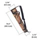 thumbnail image 3 of Bolsa De Flecha Cintura colgante Oxford arco flecha carcaj soporte colgante bolsillo tiro con arco bolsa de transporte, 3 of 4
