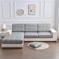 thumbnail image 3 of Funda Elástica para Cojín de Sofá, Funda antipolvo para Sofá para Sala de Estar, Mascotas, Niños, Funda para Asiento, Chaise Longue, Esquina, Funda para Sofá en Forma de L, 3 of 5