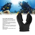 thumbnail image 3 of Boquilla de Snorkel de Buceo, Boquillas de Buceo Livianas de Silicona Segura para Buceo, 3 of 7