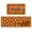 Orange, variant on Sm:)e Pumpkins Hello Fall Kitchen Mats 2 Set 17 x 29 and 17 x 47 Inch, Orange