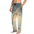 thumbnail image 2 of FORMRS Mens Pajama Pants with Pockets Sleepwear Lounge Bottoms Sizes S-2XL, Retro Forest, 2 of 7
