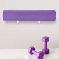 thumbnail image 5 of Soporte de pared acrílico para yoga, almohadilla de espuma para ejercicio, estante de almacenamiento para colgar, transparente Feliz Sencillez, 5 of 5