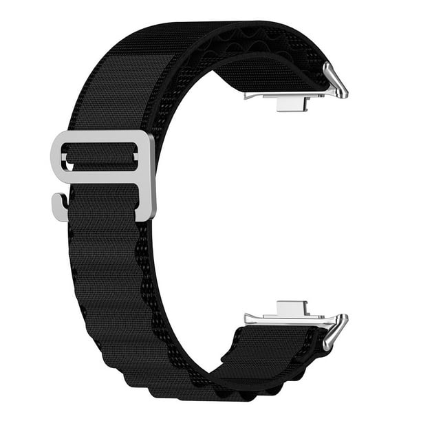 WDOplteas Reemplazo Correa Reloj Elástica Nailon para Redmi Watch 4/Xiaomi Band 8 Pro (negro)
