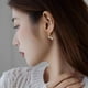 thumbnail image 2 of Pendientes de estilo coreano Pendientes de nube Pendientes sencillos de estilo coreano Pendientes elegantes con borlas y perlas Super Fairy, 2 of 5