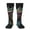 2 Black-2, variant on Dragon with Colorful Tail Knee Socks, High Socks Long Stretchy Sock Women Knee High Stocking, Long Socks for Women