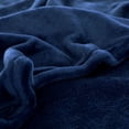 thumbnail image 3 of Surpdew Flannel Blanket Gift Plain Blanket Spring Sofa Blanket Blue, 3 of 7