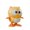 1 pack丨A, variant on zhonghuaying 1 pack Bouncing Owl Shaped Movable Unit Rounded Two Large Eye Contrast Belly Area Design Automatic Wiggle Limbs Interactive Tabletop Display Ornament Model F