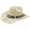 #3 Beige, variant on Ticikt Hollow‑Woven Straw Cowboy Hat, Ethnic Decor Wide Curved Brim Sun Hat for Beach Vacation Outdoor Travel,Beige