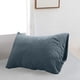 thumbnail image 4 of Funda de almohada lavada de color sólido para ropa de cama - Funda de almohada de poliéster transpirable, diseño suave sin núcleo para dormir cómodamente, 4 of 6