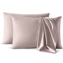 CirclesHome Pillow Cases Queen Size Sateen Cotton Pillowcases Soft and Comfortable Pillows Covers Creates Elegant and Sheen Shine for Your Pillow Protects from Dust, Dirt, and Stains.