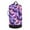 Purple Bats Pattern, variant on 14.5x29.3in Laundry Backpack Bag with Drawstring & Adjustable Straps Heavy-Duty Wash Bag for Travel Storage Camping Pink Cute Halloween Ghosts Pattern