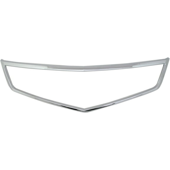 Grille Trim Compatible with ACURA TSX 2006-2008 Chrome