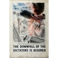 thumbnail image 2 of O'Connell 11x14 Gold Ornate Wood Frame and Double Matted Museum Art Print Titled - The Downfall of the Dictators is Assured (Between 1939 and 1946), 2 of 4