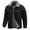 Black, variant on Sherpa Lined Jacket for Men Winter Vintage Faux Suede Moto Jackets with Multi Pockets Lapel Heavy Fleece Coat (M, Black)