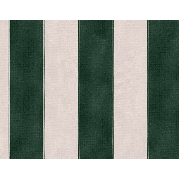 STRIPE CANVAS AWNING FABRIC WATERPROOF OUTDOOR FABRIC 60" HUNTER_GREEN