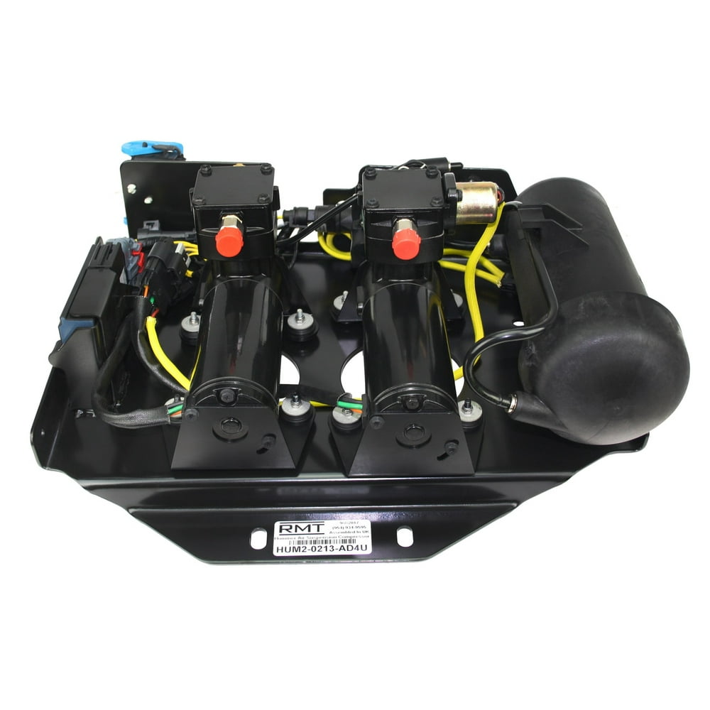 HUMMER H2 20082009 OEM NEW DUNLOP Air Suspension Double Compressor