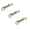 Green 3PCS, variant on Fish Lip Gripper - Small Fish Grabber Gripper | Mitten Clip Fishing Holder, Compact Lip Clamp with Keychains, Strong Angling Tool with Wide Jaw, Portable Fish Catcher for Camping, Khaki