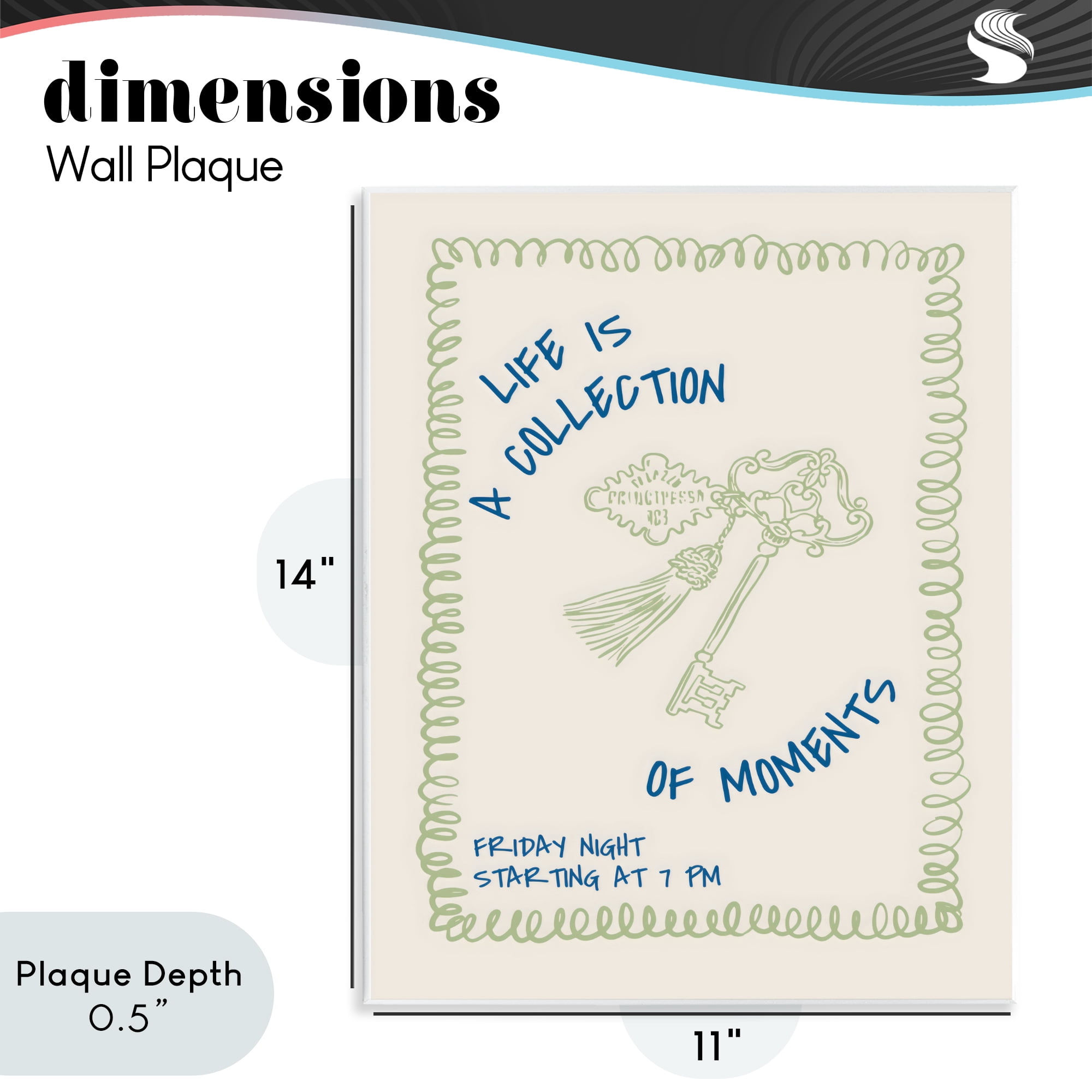 Stupell Industries A Collection of Moments Wall Plaque Art, design by The Prints Vibe