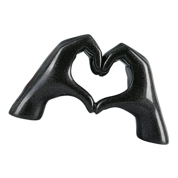 Hand Love Figurine Heart Gesture Statue Sculpture for Living Room Home Decor